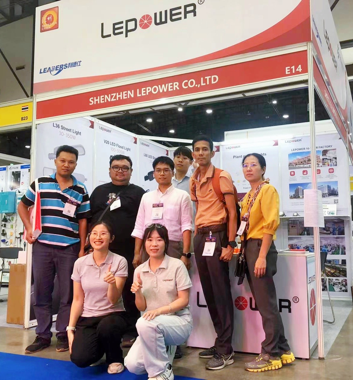 展會 I 立洋光電閃耀泰國國際照明展，引領智能照明新風尚！