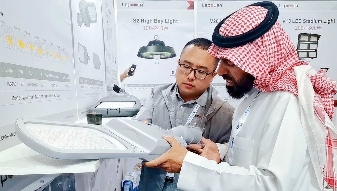 2025沙特國際照明展 I 立洋光電攜LED照明解決方案賦能中東智慧城市建設！
